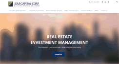 Desktop Screenshot of jdmcapitalcorp.com