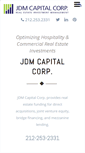 Mobile Screenshot of jdmcapitalcorp.com